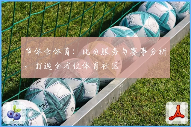 华体会体育:比分服务与赛事分析,打造全方位体育社区